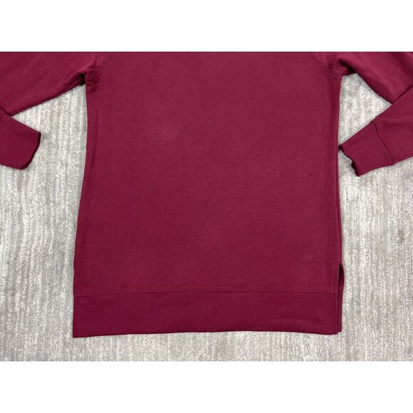 Eddie Bauer Shirt Mens‎ Small Red Pull Over Crew Neck Side Slits - Picture 9 of 10